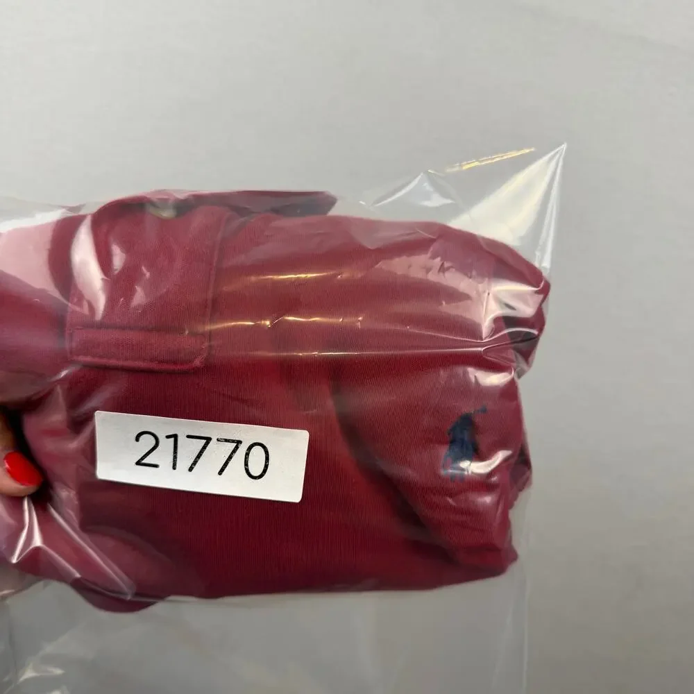 Polo Ralph Lauren Red Polo Shirt L